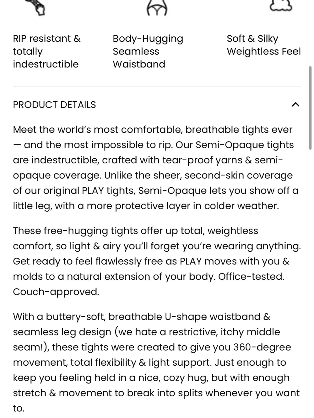 Noosh Play Semi Opaque Tights